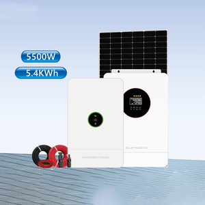 Système de stockage d'énergie solaire SHENHAUR, onduleur solaire haute fréquence, batterie au lithium 48V 200Ah, 5kw 6kw 10kw, pour toiture - Product Image 2
