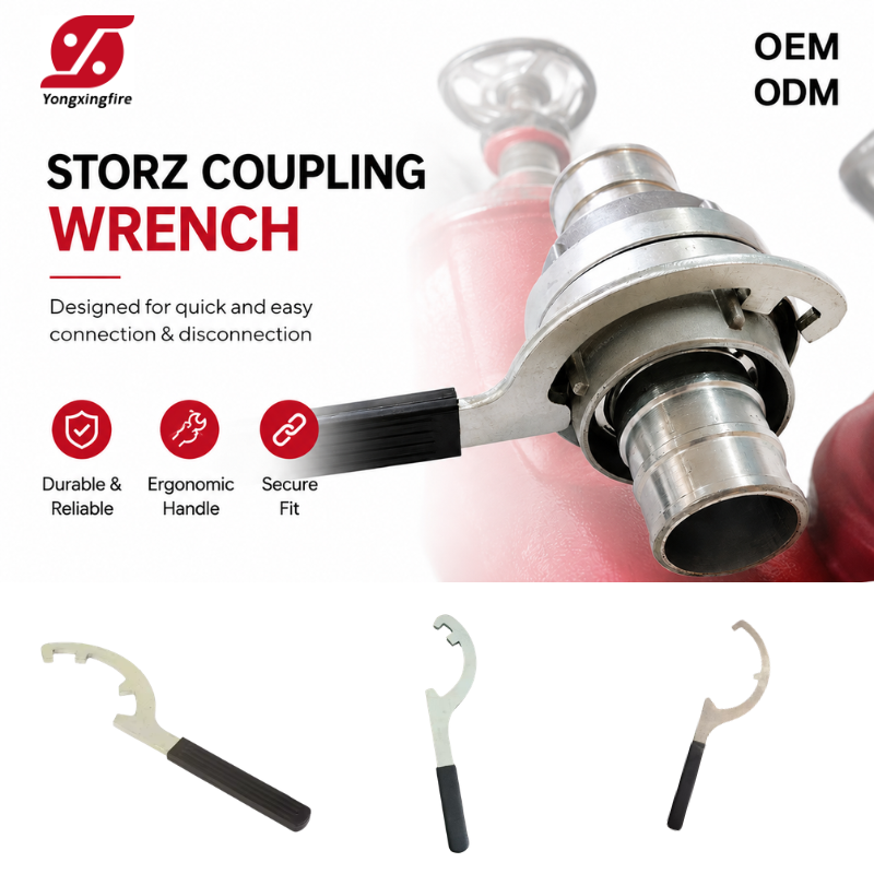 Steel Fire Wrench Manual Ratchet Spanner Wrench Storz Fire Fighting ...