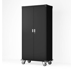 Armoire <span class=keywords><strong>de</strong></span> <span class=keywords><strong>rangement</strong></span> en acier <span class=keywords><strong>de</strong></span> haute qualité avec roulettes, casier métallique mobile pour outils <span class=keywords><strong>de</strong></span> garage, boîte en fer à roulettes, prix usine - Product Image 1