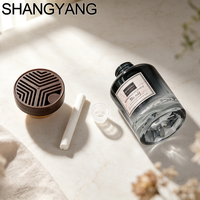 Bouteille diffuseur de parfum en verre vide de luxe pour cadeau, bureau, maison, avec logo personnalisé et boîte – Parfum volcanique