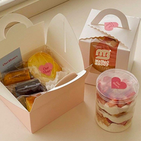 Boîte à gâteaux au fromage avec logo personnalisé boîtes à tiramisu pliantes emballage recyclables boîtes en papier alimentaire pour thé de l'après-midi pour gâteau