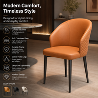 Chaise de restaurant hexagonale en gros, dossier incurvé et tissu résistant à l'eau pour bar en marbre, bar à tapas, salle à manger, club