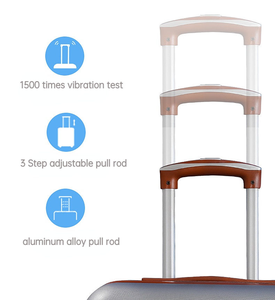 Vintage Retro <strong>Luggage</strong> Universal Wheels 20'' 22'' 24'' 26'' Password Lock Suitcase for Student with Mini Cosmetic Makeup <strong>Luggage</strong> - Product Image 3
