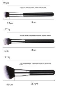 Travel Cosmetic Bag Foldable Makeup Brush Organizer Stand Case Makeup Artist Holder Professional Beauty Storage - Product Image 2