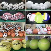 Ballons publicitaires gonflables géants en PVC étanches pour le football