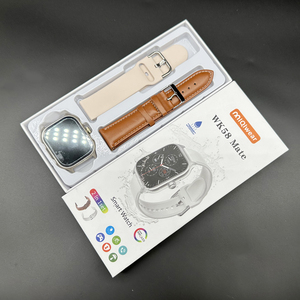 Dernier modèle de montre intelligente WK58 <span class=keywords><strong>MATE</strong></span> Montre de santé Étui de protection HD et film d'écran Montre de jeu étanche pour appareil portable - Product Image 3