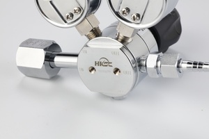Régulateur haute pression robuste en laiton chromé avec manomètre 1,6 KL, résistant à l'oxydation, pour le contrôle du propane GPL (huile/gaz) - Product Image 4