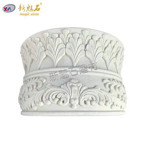 Nueva Capitales de Columna Romana de Piedra Artificial Mágica, Decorativas para Exteriores, de GRC - Product Image 1