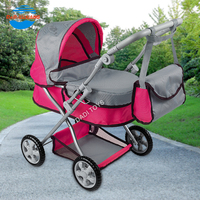 Poussette pour poupée en métal, best-seller 2023, jouets pour filles, poussette pour poupée pour enfants