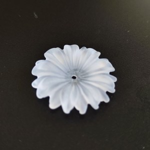 Flor de Cuarzo Escarchado Multipétalo Hecha a Mano de 20 mm F3 - Product Image 2