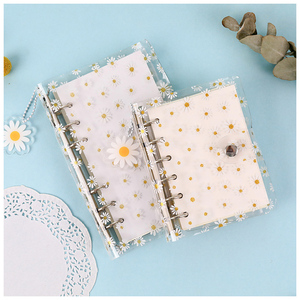 Dễ Thương Kawaii A7 A6 <span class=keywords><strong>PVC</strong></span> xoắn ốc chất kết dính 6-Ring Nhật Ký Tạp Chí máy tính xách tay rời lá văn phòng phẩm Nguồn cung cấp cho món quà - Product Image 2