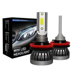 Lage Prijs 5000LM Auto Led Koplampen H1 H3 H7 H8/H9/H11 9005 9006 880 881 Dc 12 24V Auto Led Koplamp Voor Auto