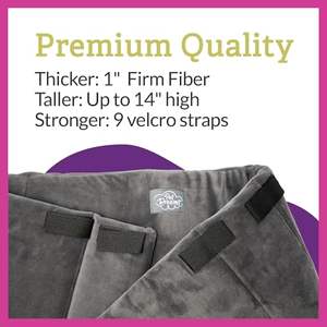 Pelindung Kandang Anjing - Alas Empuk & Pelindung Ekor Anjing Desain Logam Kokoh Cocok untuk Kandang ICrate 18-48 Inci - Product Image 4