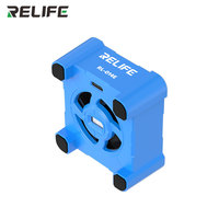 Ventilateur d'extraction de fumée et de poussière 4-en-1 rechargeable USB-C RL-014E avec fonction UV, 3 vitesses, pour réparation de téléphones et soudure