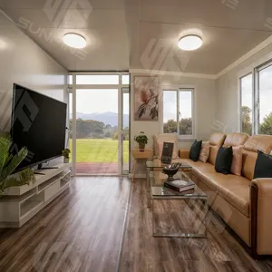 Maison conteneur personnalisable, villa modulaire mobile 3 chambres - Product Image 3