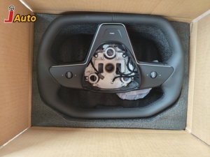 Nuevo estilo Cyber Truck para <span class=keywords><strong>Tesla</strong></span> Model 3 Model Y <span class=keywords><strong>precio</strong></span> de fábrica nuevo diseño <span class=keywords><strong>Tesla</strong></span> Model 3 volante de carbono - Product Image 6