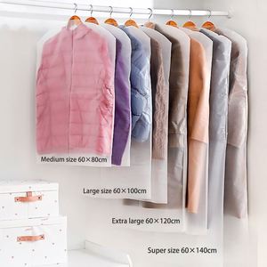 Housse à vêtements de haute qualité en PEVA, housse anti-poussière pour vêtements de créateur, pour rangement dans le placard, housses de protection en plastique pour vêtements de créateur, personnalisables - Product Image 2