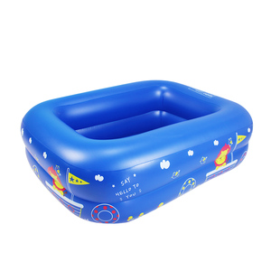 Thiết Bị Ngoài Trời Đệm Bơm Hơi Lớn 2 Vòng Trên Mặt Đất Sân Vườn Bể Bơi Bể Bơi Nhựa Cho Trẻ Em Trẻ Em Gia Đình - Product Image 2