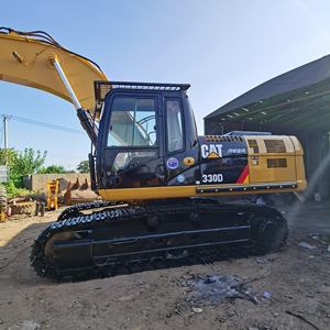 Excavadora de cadenas CAT 330D de 30 toneladas usada para sitios de excavación medianos, excavadora Caterpillar de Japón a buen precio para granjas - Product Image 3