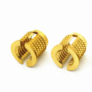 Mặt bích Nut M4 Brass chèn Brass mặt bích Head Nut cho đúc nhựa - Product Image 3