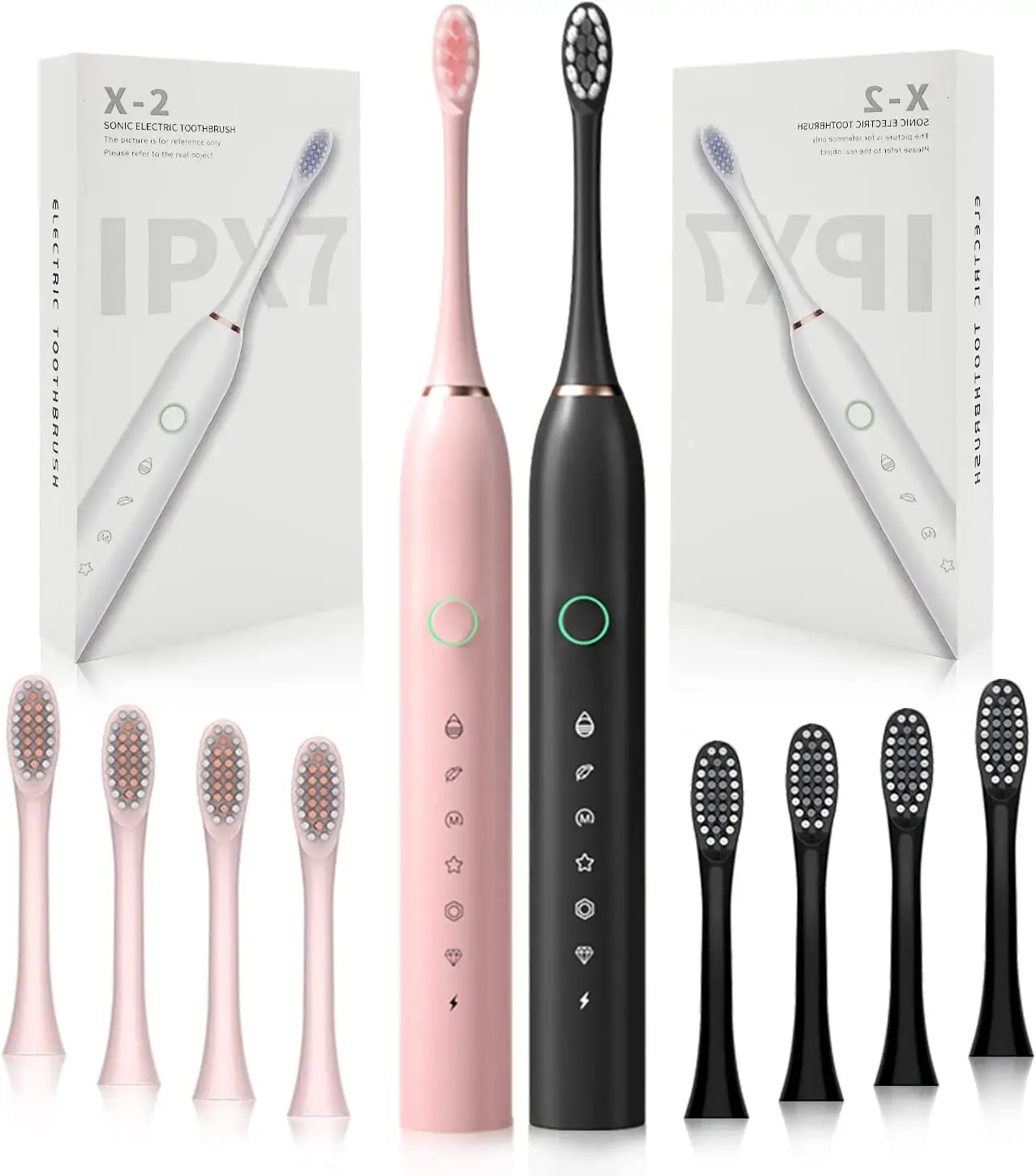 Wh-58 China Shenzhen Cheapest Electric Toothbrush OEM For Sale 6 Mode Rechargeable Sonic Power Toothbrush 42000