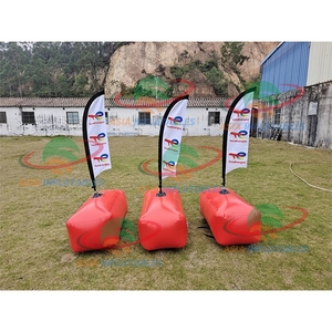 Boya flotante, marcador de superficie de agua abierta, boya de buceo inflable para nadar con bandera - Product Image 4
