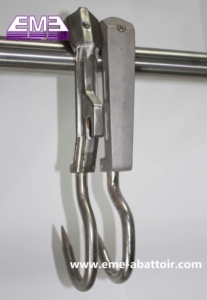 EME <span class=keywords><strong>ganado</strong></span> Bovinos carne polea ganchos carnicero gancho matadero maquinaria para planta procesadora de carne - Product Image 4