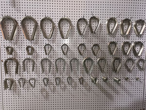 <span class=keywords><strong>Capel</strong></span> de Acero Galvanizado a Medida para Cuerda Eléctrica, Tipo Corazón, para Extremo de Cable - Product Image 6