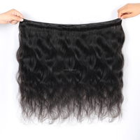 Extensions de Cheveux Humains Double-Drawn, Cheveux Vierges à Cuticules Alignées, Texture Lisse, 8''-24'', Paquets de Cheveux Cousus à la Machine