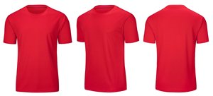 T-shirt de sport pour homme en polyester/coton tricoté, respirant et à séchage rapide, idéal pour l'entraînement de fitness, style basketball américain. - Product Image 2