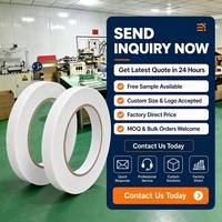 Cinta Adhesiva de Doble Cara de Tejido Suave Personalizada, Fabricación en Fábrica, Venta al por Mayor, Cinta Acrílica de Fusión en Caliente para Aplicaciones de Oficina, Papelería y Manualidades