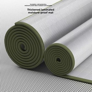 Colchoneta Plegable <span class=keywords><strong>para</strong></span> Acampar al Aire Libre, de Doble Cara, de Aluminio y EVA, Antideslizante, Resistente a la Humedad y al Frío - Product Image 2