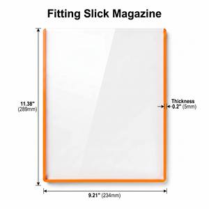 Vitrine professionnelle encadrée pour magazines, avec protège-bandes colorées haute transparence pour bandes dessinées de grande valeur, stockage rigide sans acide - Product Image 2