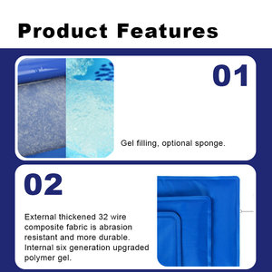 Köpekler için 2024 için evcil hayvan serinletme <span class=keywords><strong>mat</strong></span>ı yeni özelleştirilebilir toksik olmayan keten ve naylon sürdürülebilir - Product Image 4