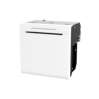 Imprimante thermique de reçus intégrée EM8028 80 mm, nouveau produit pour station-service, imprimante thermique à panneau avec couvercle électronique en stock