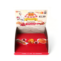 Présentoir publicitaire en carton mousse PVC, unité de présentation de produits, boîte, petit présentoir de comptoir, présentoir de table