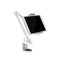 Support de tablette et de téléphone en métal réglable en hauteur et pivotant à 360 degrés, personnalisé, pour tablettes de 4 à 13 pouces, accessoire de bureau ergonomique, sécurité