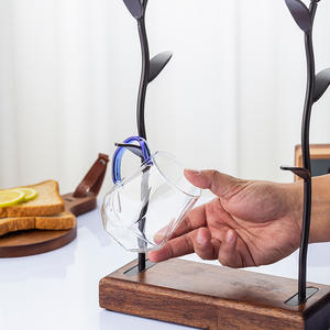 Soporte para vasos de estilo nórdico, escurridor de vasos con función de secado rápido para decoración de mesa de salón - Product Image 3