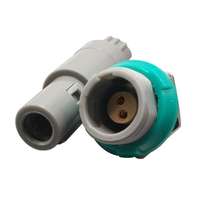 Conector Circular de Empuje y Tracción de Plástico Serie P, Enchufe PAG Autoblocante, Conector PKG para Dispositivos Médicos