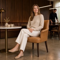Chaise de salle à manger moderne à dossier haut capitonné, structure en acier, revêtement en similicuir imperméable PU ou velours, pour la maison ou l'hôtel