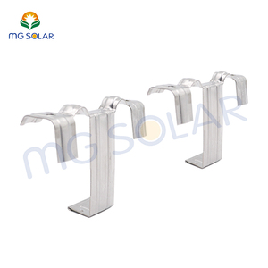 SUS 304 chất liệu năng lượng mặt trời nước xả clip cho 30/35/40 Độ dày PV mô-đun làm sạch Clip - Product Image 4