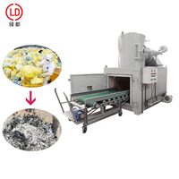 Usine d'incinération des animaux LDF50, unité de traitement des déchets alimentaires, incinérateur pour animaux de compagnie