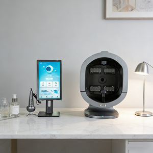 Analyseur de peau 3D du visage et du cuir chevelu, machine de bureau, détection microbienne, utilisation multifonctionnelle en salon, analyse non invasive du visage et de <span class=keywords><strong>la</strong></span> tête - Product Image 1