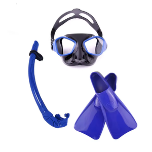 Équipement de plongée BSCI Vente directe d'usine Ensembles d'apnée en silicone pour adultes avec palmes - Product Image 1