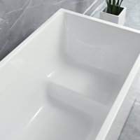 Baignoire autoportante en acrylique pour bébé, de différentes tailles, avec siège