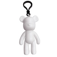 Kit de peinture fluide pour porte-clés en forme d'ours, figurine Fluid Kawed Rabbit Bearbricks, petits accessoires, vente en gros