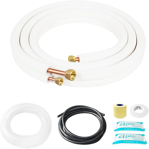 <span class=keywords><strong>Kit</strong></span> <span class=keywords><strong>de</strong></span> Accesorios <span class=keywords><strong>de</strong></span> Instalación para Conexión <span class=keywords><strong>de</strong></span> Tubería <span class=keywords><strong>de</strong></span> Cobre para <span class=keywords><strong>Aire</strong></span> <span class=keywords><strong>Acondicionado</strong></span> - Product Image 1