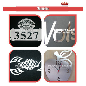 Hoàn hảo laser-công nghiệp kích thước nhỏ 6060 6040 4040 sợi Laser kim loại không gỉ CNC kim loại cắt laser Máy cắt - Product Image 5