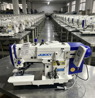 Machine à coudre industrielle à entraînement direct haute vitesse JUKKY JK-781D pour la confection de vêtements, point noué droit, boutonnière, offre spéciale pour l'habillement