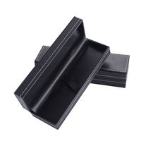 Boîte à stylo d'affaires de luxe haut de gamme à logo personnalisé Boîte à stylo plume Boîte cadeau en PU OEM Étui à stylo personnalisé